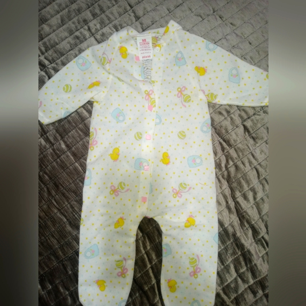 Vintage Baby Bodysuit Sleeper from Sears